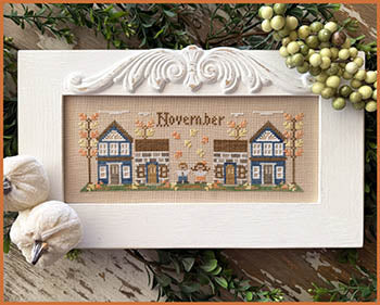 November Mini Village Pattern
