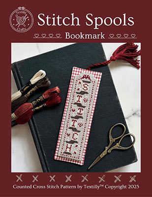 Stitch Spools Bookmark Pattern