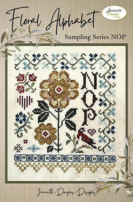 Floral Alphabet Sampling Series NOP Pattern