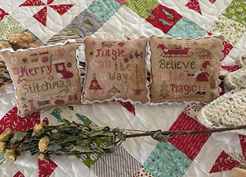 Stitch, Jingle, and Be Merry Pattern