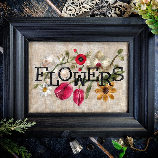 When I Think of Flowers Pattern