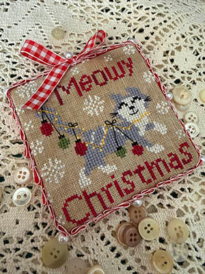 Meowy Christmas Pattern