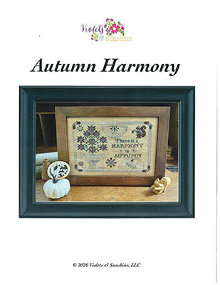 Autumn Harmony cross stitch pattern by Violets and Sunshine