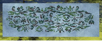 Reflections Of Algae cross stitch pattern by Rebel Stitcher Designs