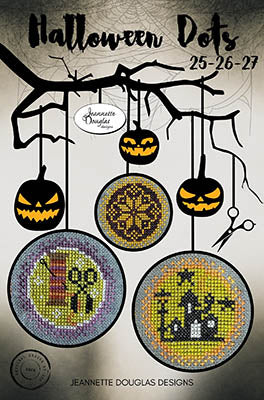 Halloween Dots 25, 26, 27 Pattern by Jeannette Douglas Designs