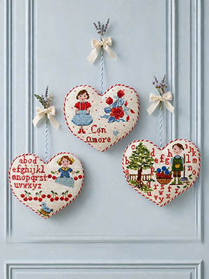 Di Cuore In Cuore cross stitch pattern by Lilli Violette