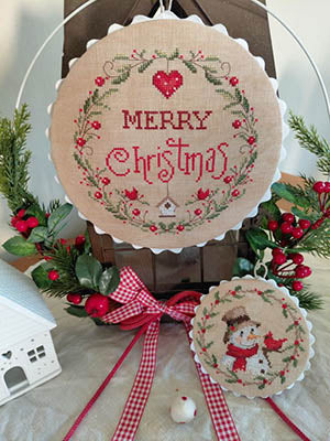 Profumo Di Natale - Merry Christmas Pattern by Serenita Di Campagna