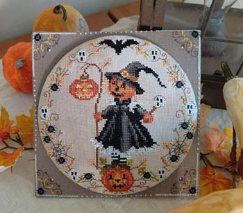 Halloween - Strega Zucca Pattern by Serenita Di Campagna