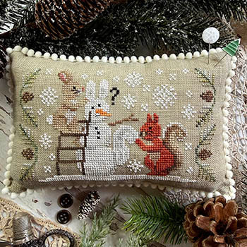 Snowman Lookalike - Bunny and Squirrel Pattern by Puntini Puntini