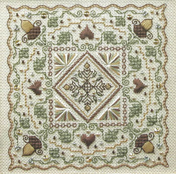 Autumn Sparkler cross stitch pattern by The Sweetheart Tree