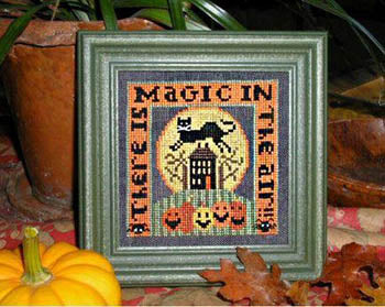 Halloween Magic cross stitch pattern by Carriage House Samplings