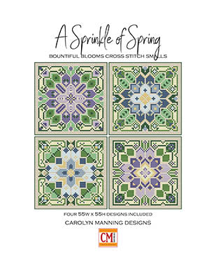 A Sprinkle Of Spring cross stitch pattern by CM Designs