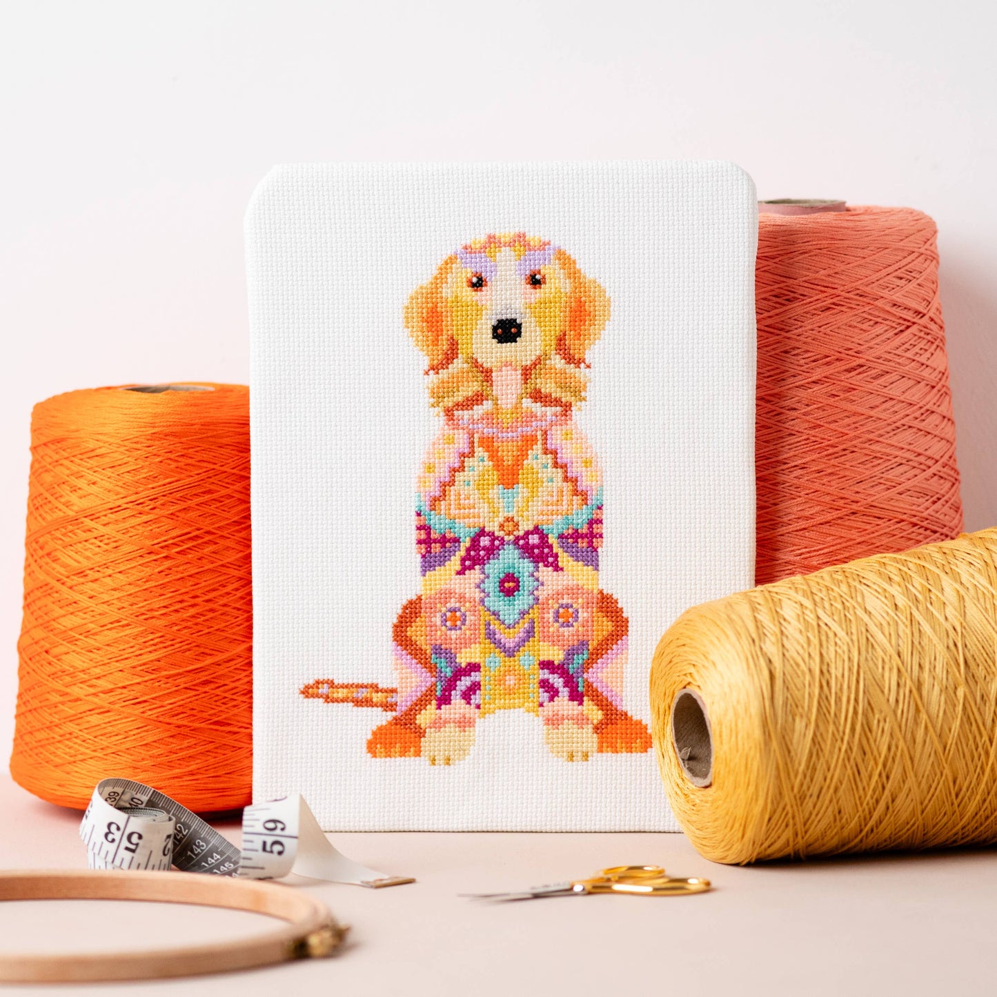Mandala Dog Pattern