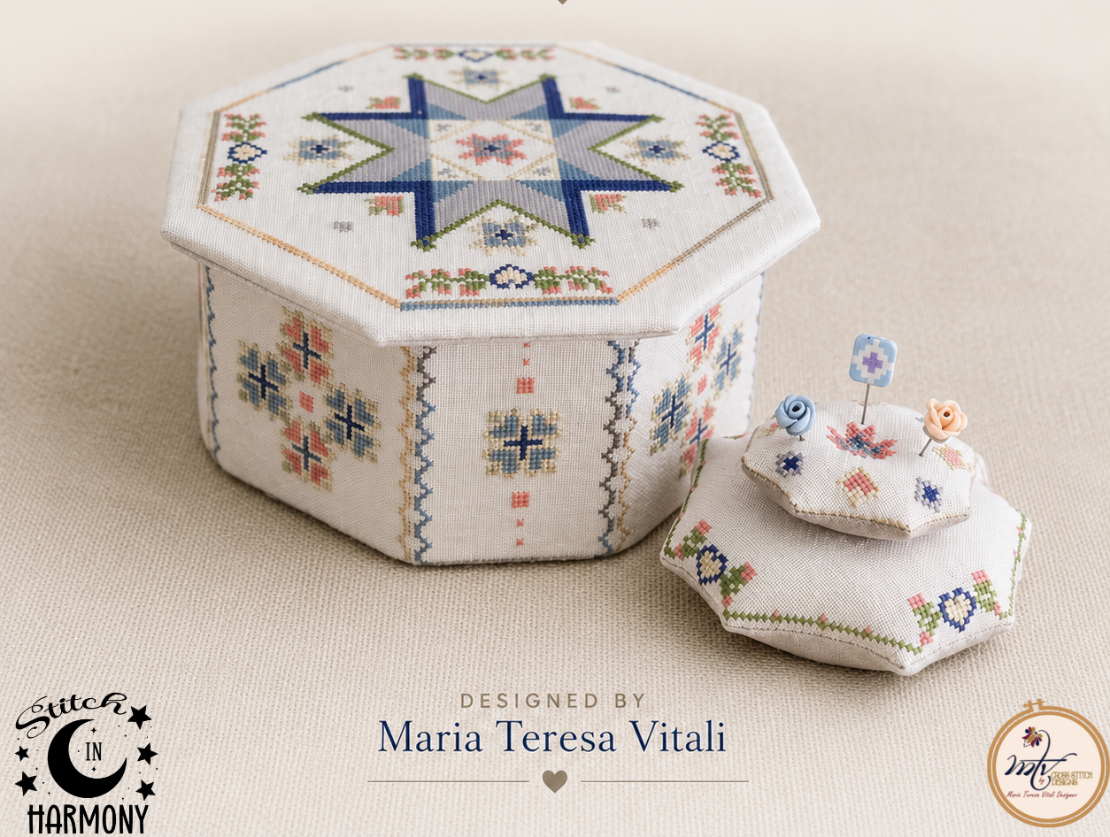 Quaker Star Sewing Box Pattern