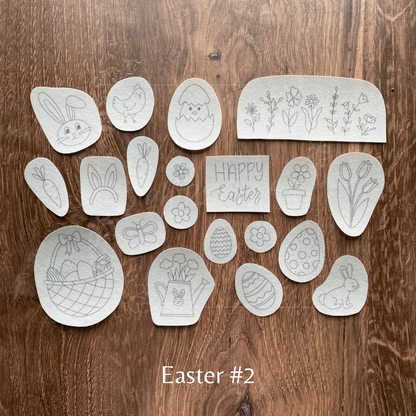 Easter Stick and Stitch Embroidery Designs