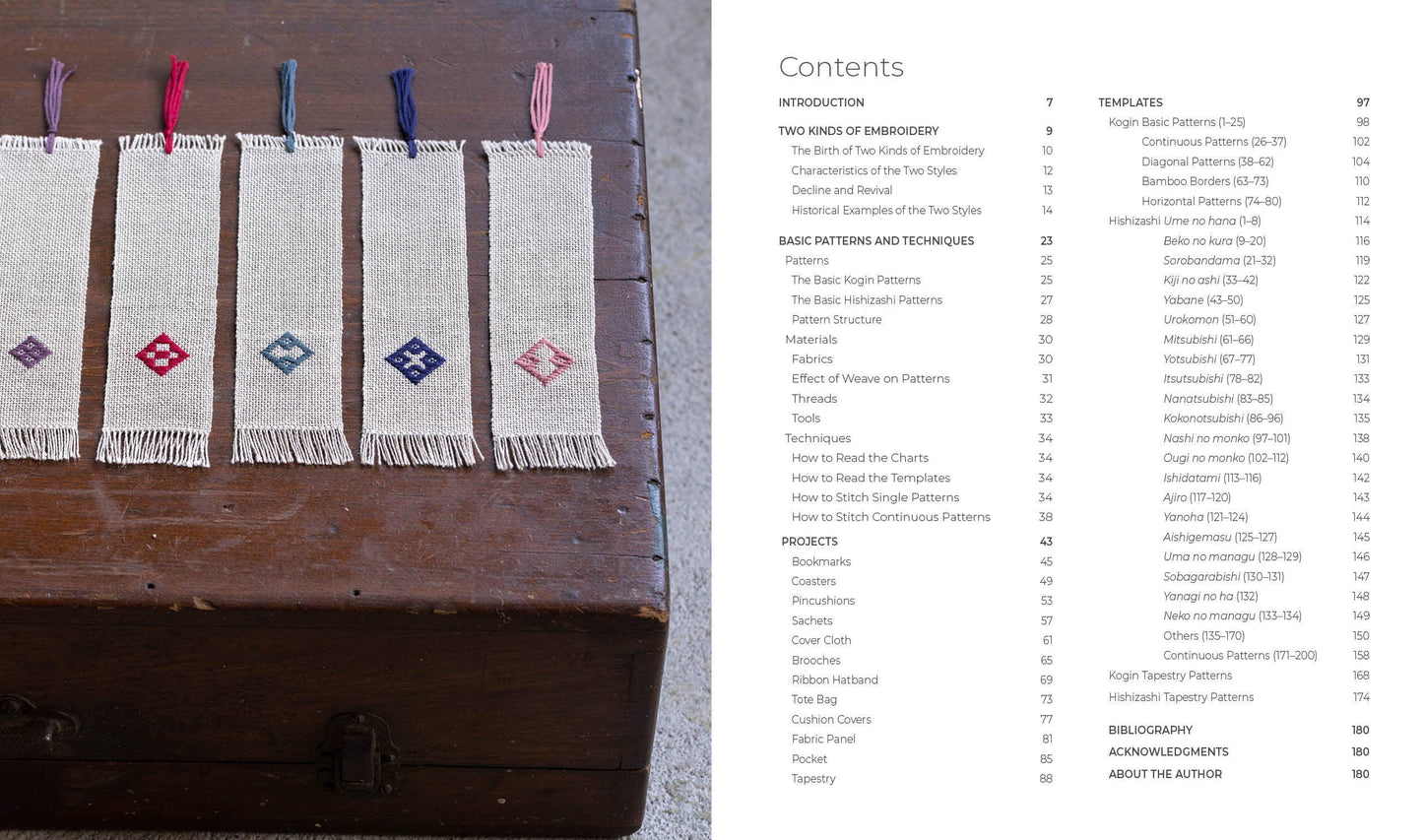 Counted Sashiko Embroidery Book