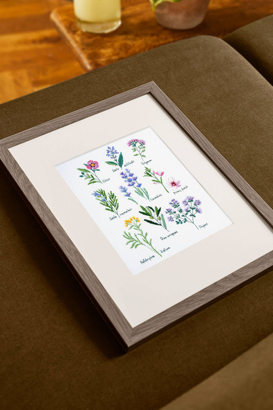 DMC Designer Cross Stitch Kit Herbs BK1978S