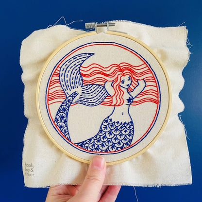 Mermaid Embroidery Kit
