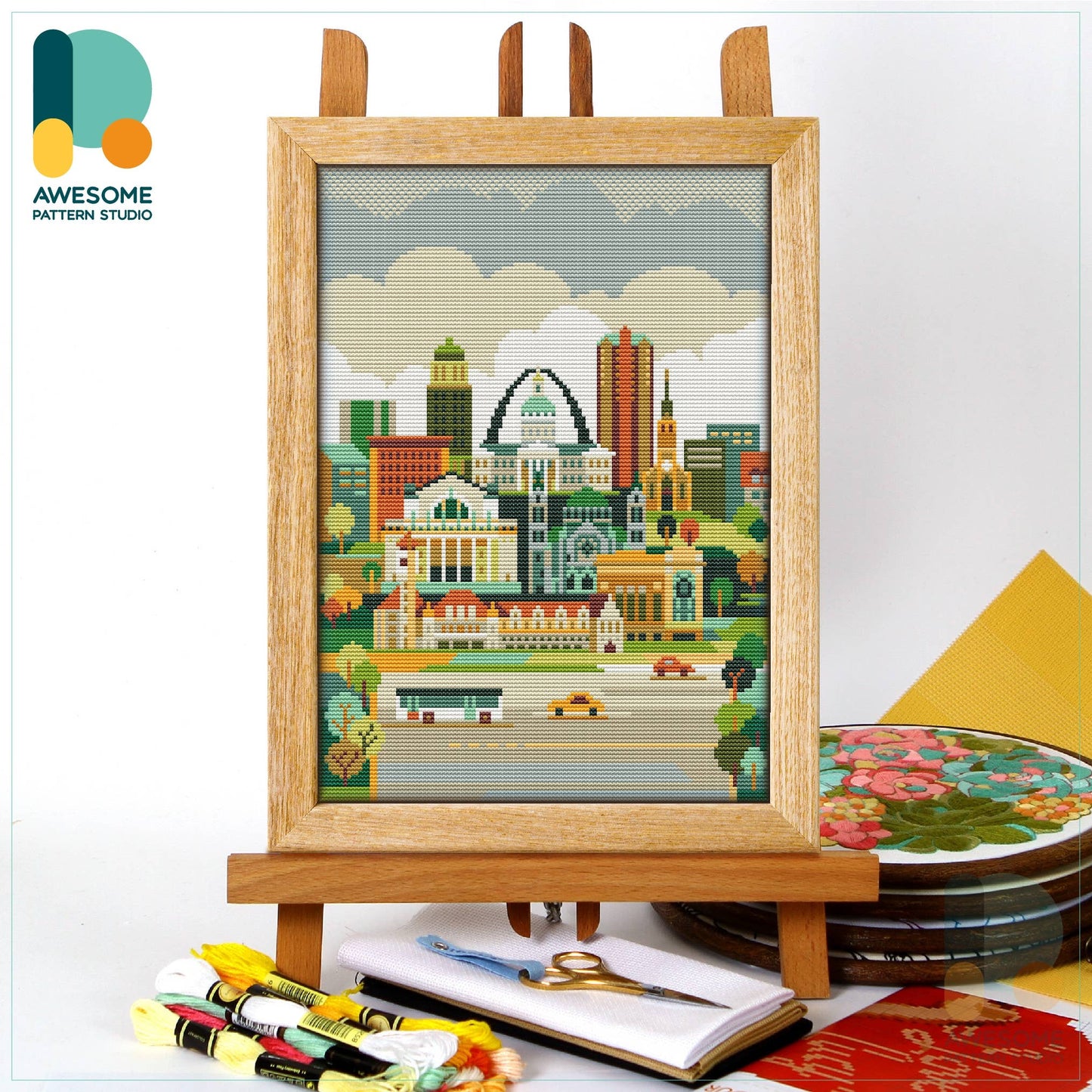 CS949-2 Saint Louis Cross Stitch Kit
