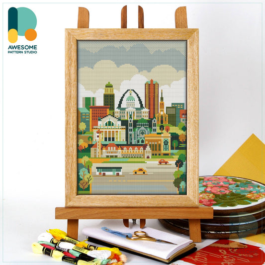 CS949-2 Saint Louis Cross Stitch Kit
