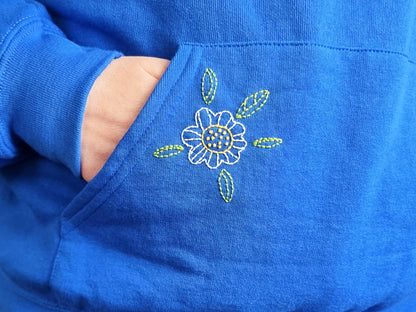 Floral Doodle Stick and Stitch Embroidery Patterns