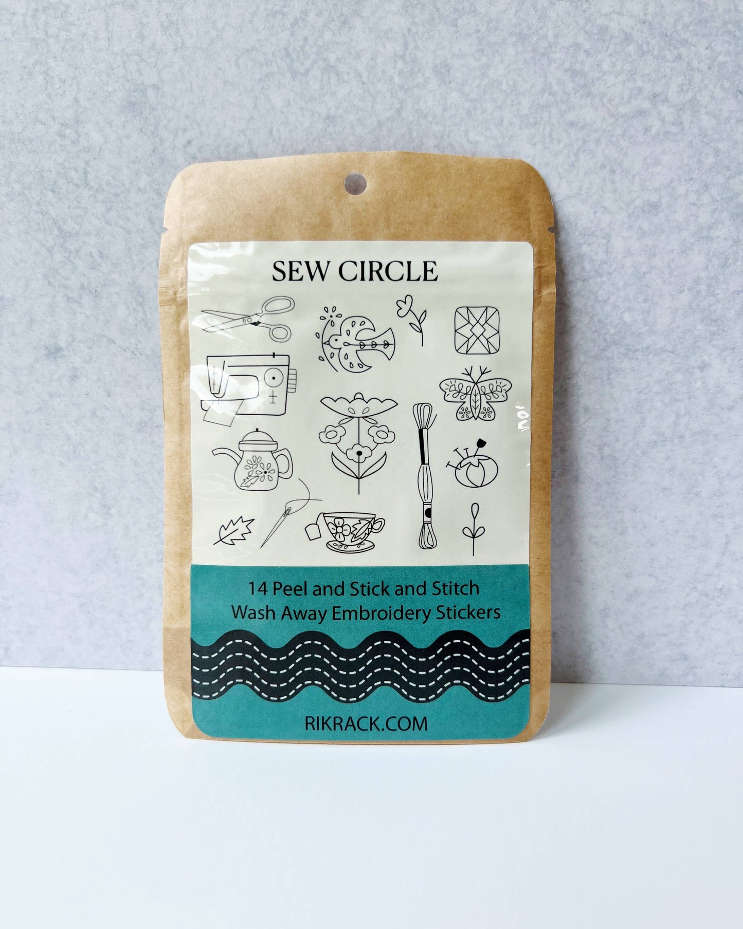 Sew Circle Stick and Stitch Embroidery Patterns