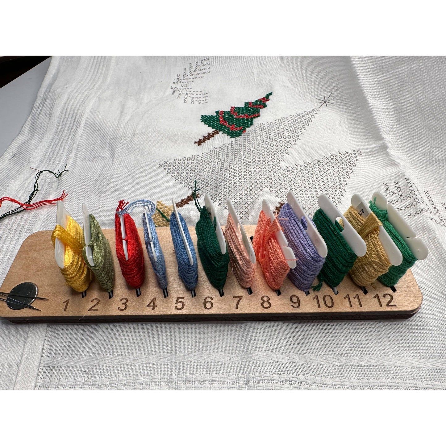 Embroidery Bobbin Organizer