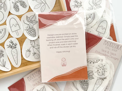 Stitch and Stitch Summer Vibes Embroidery Patterns