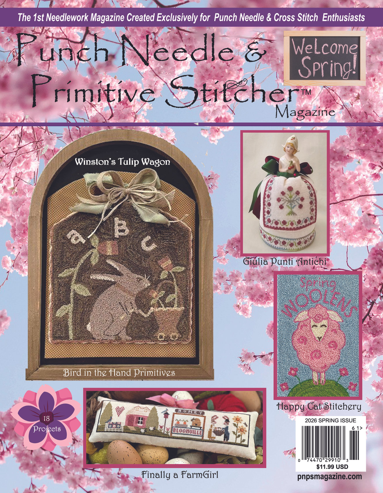 Punch Needle & Primitive Stitcher Spring 2026 Magazine