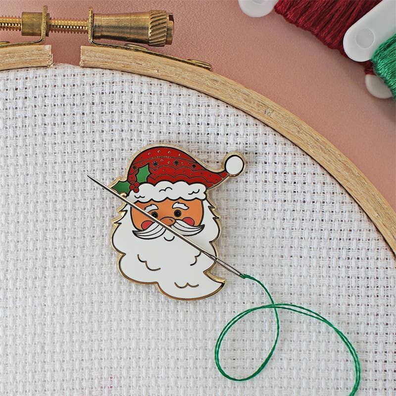 Santa Face Needle Minder
