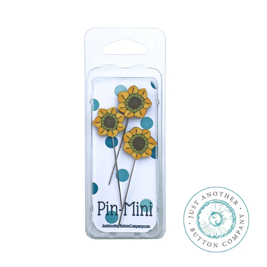 Pin Mini 3 Sunflowers