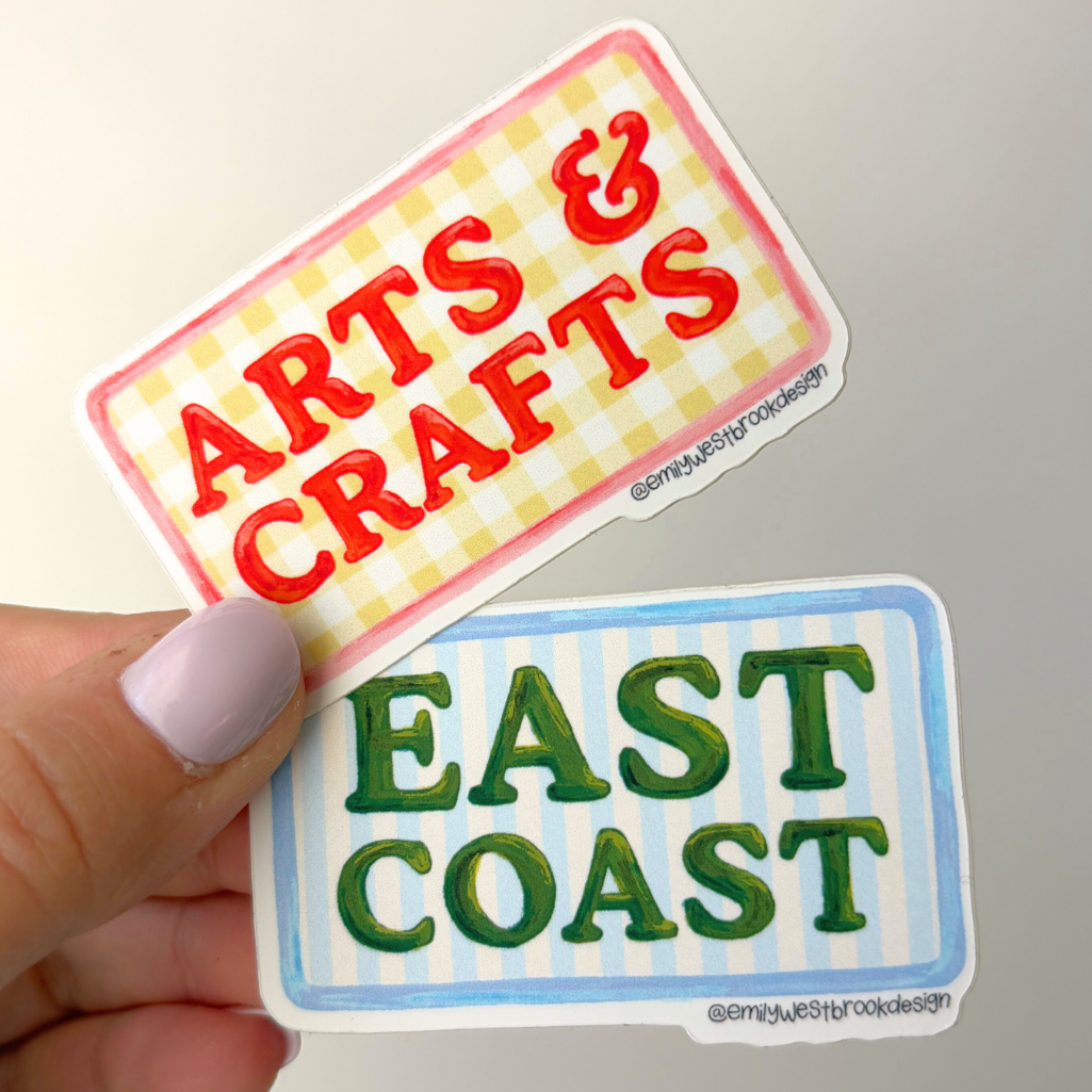Arts & Crafts Sticker