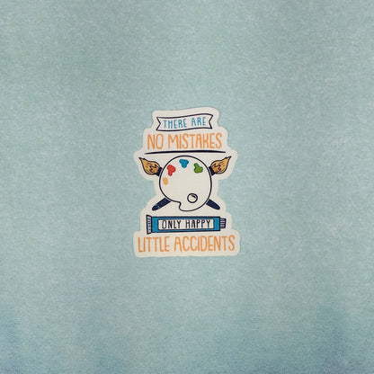 No Mistakes Sticker