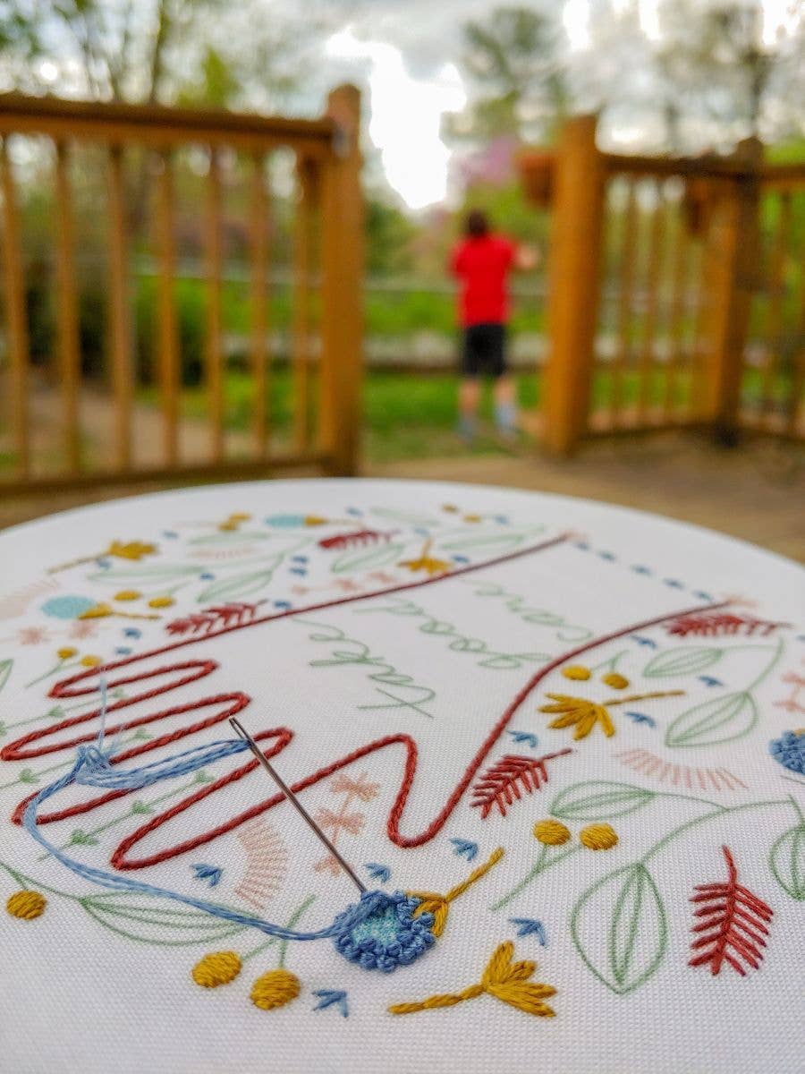 Take Good Care Embroidery Kit