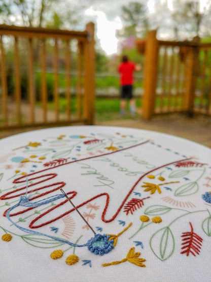 Take Good Care Embroidery Kit
