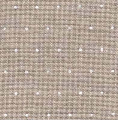 28 ct Petit Point Raw with White Dots Linen #32811399