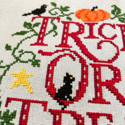 Trick or Treat Cross Stitch Kit