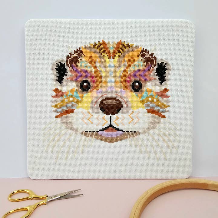 Mandala Otter Pattern