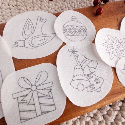 Stick and Stitch Christmas Embroidery Patterns