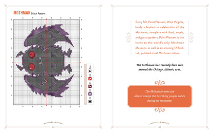 Monsters and Mayhem in Cross-Stitch: Designs and Instruction