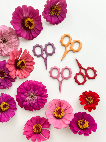 Small Flower Scissors Lake Ocean