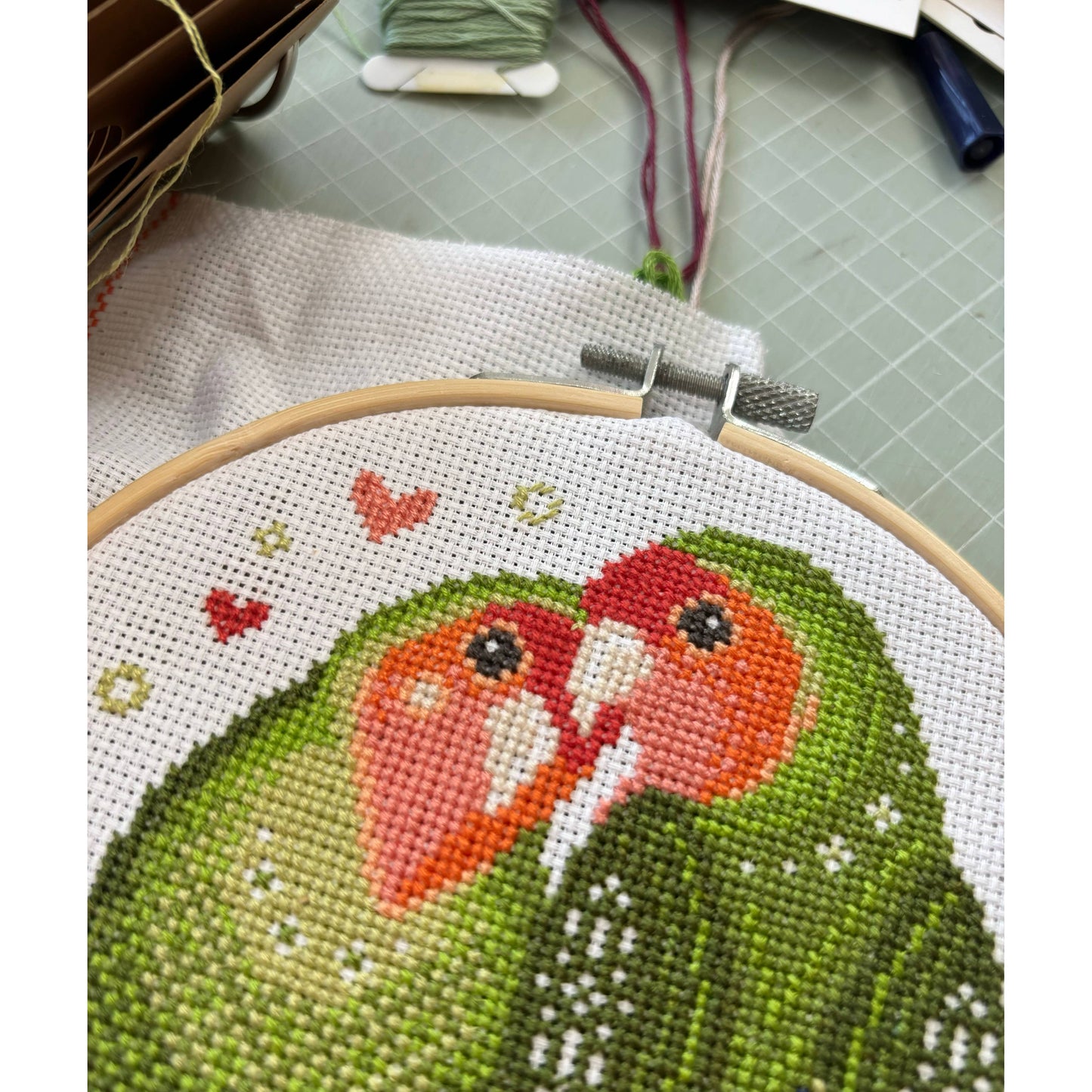 Everything's Peachy Cross Stitch Kit