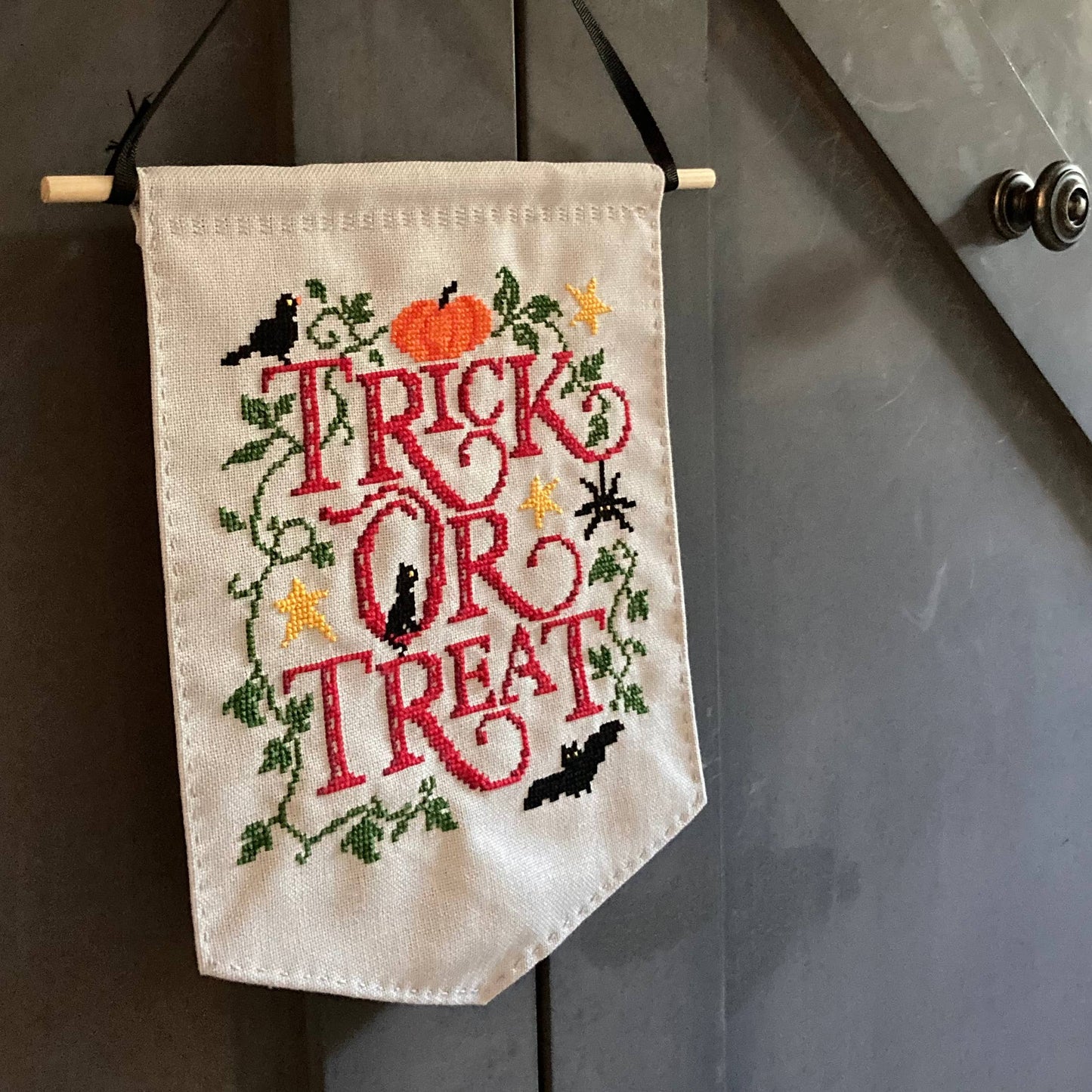 Trick or Treat Cross Stitch Kit