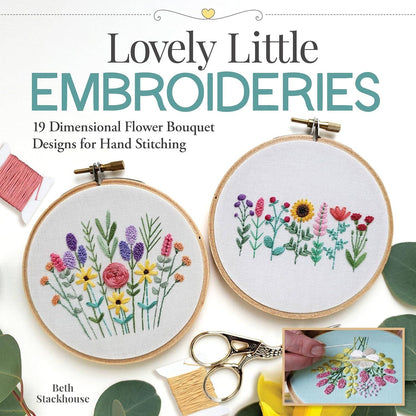 Lovely Little Embroideries 19 Dimensional Flower Designs