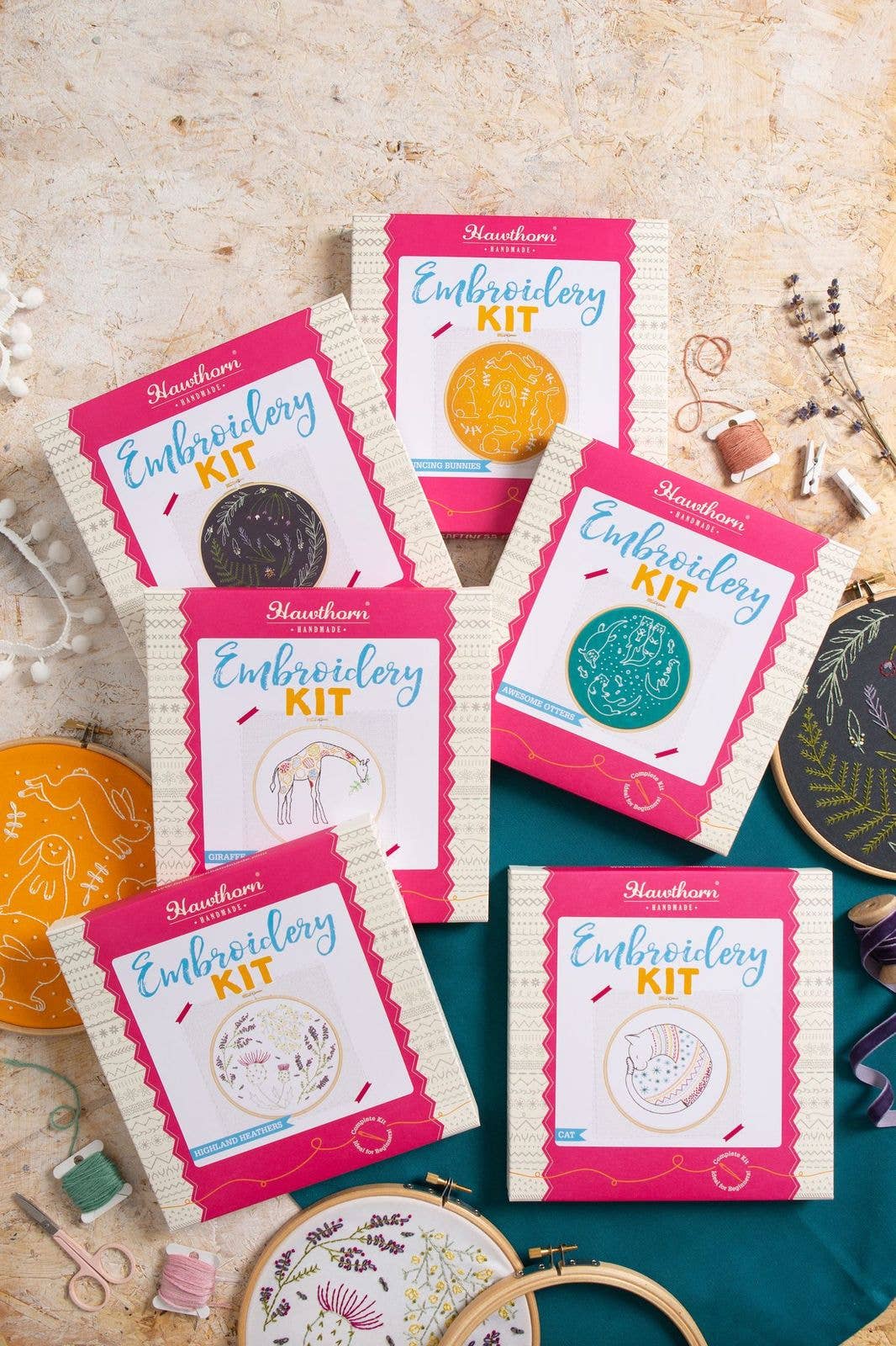 Crafty Cats Embroidery Kit