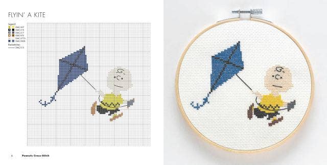 Peanuts Cross Stitch Book