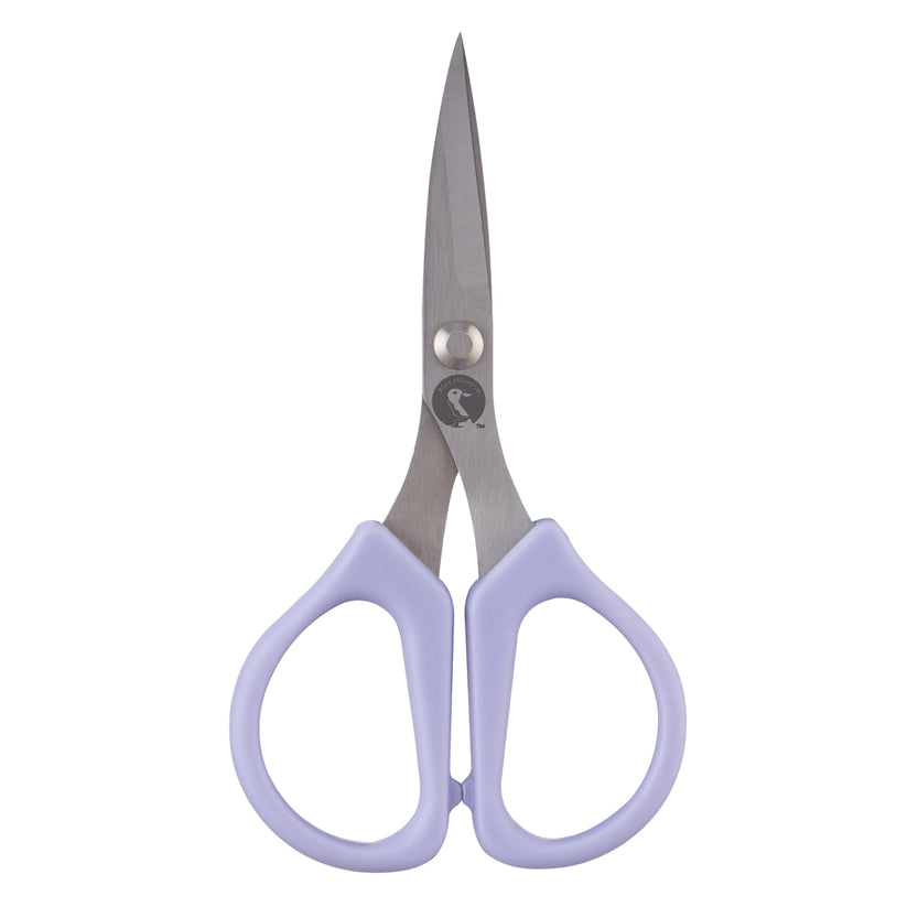 Curved Tip Embroidery Scissors - Blue