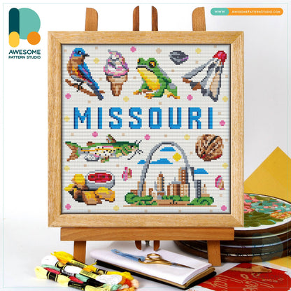 CS1915-1 Missouri Collection Cross Stitch Kit