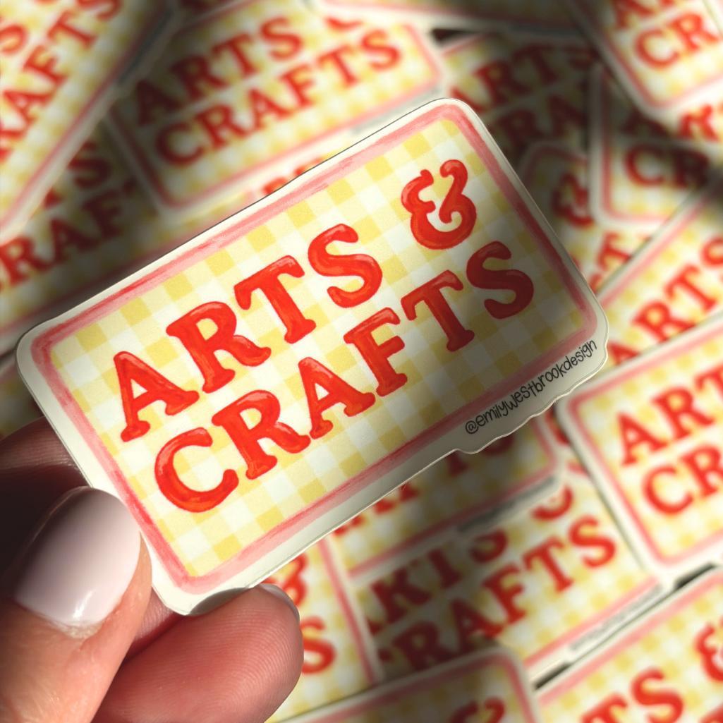 Arts & Crafts Sticker
