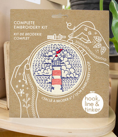 Lighthouse Embroidery Kit